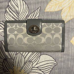 Grey Coach Wallet